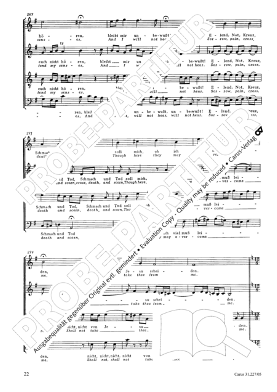 Jesu, my salvation (Jesu, thou my pleasure) SSATB scores gallery preview page 23
