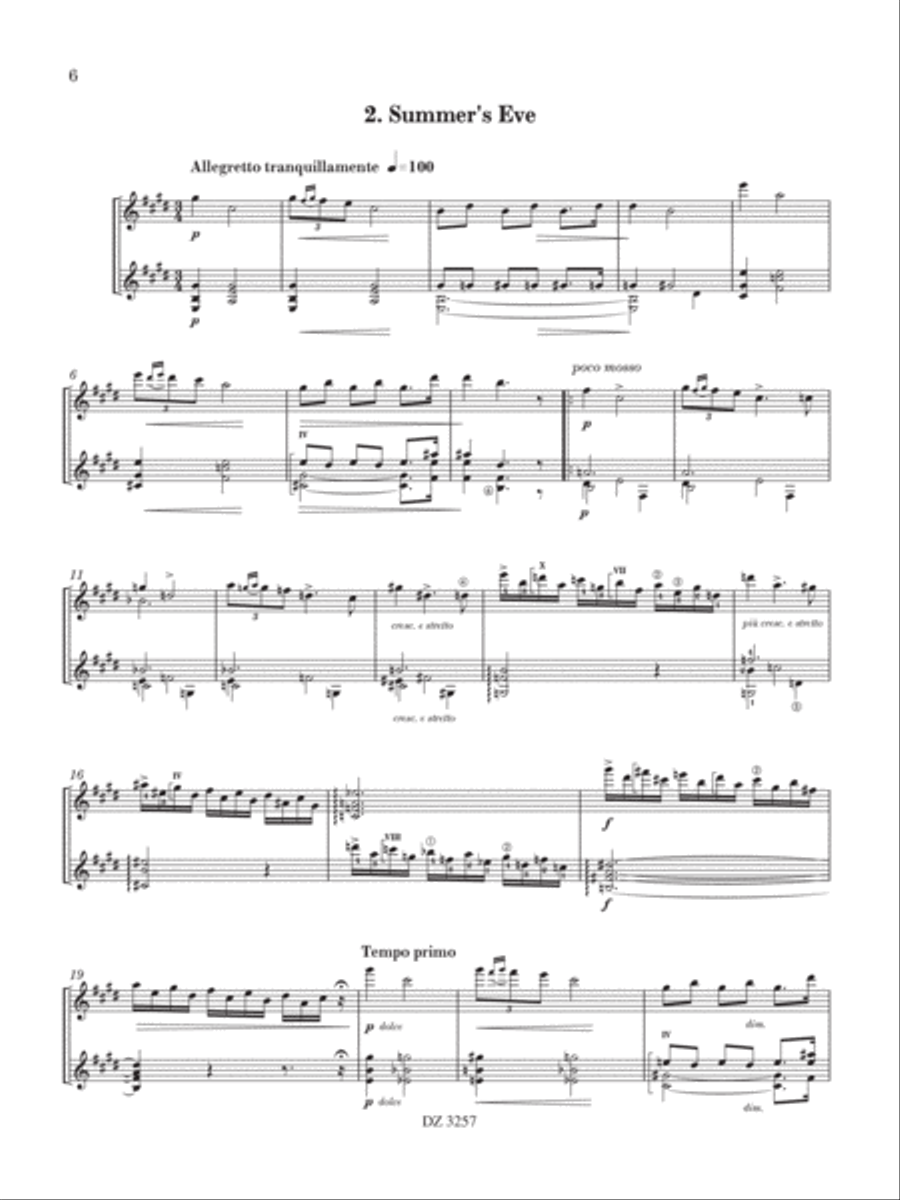 Lyric Pieces, Op. 71 Lyric Pieces, Op. 71 Classical Guitar scores gallery preview page 6
