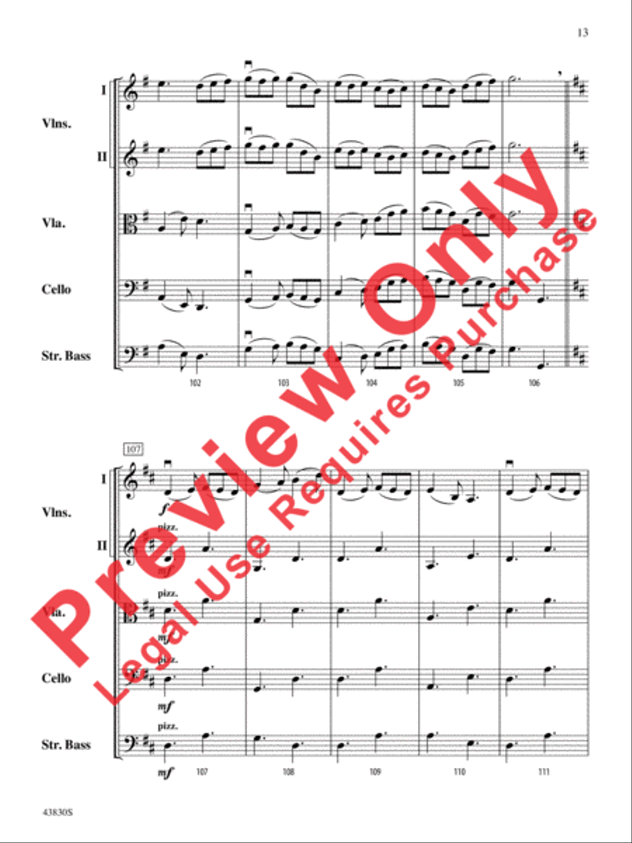 Murphy's Jig Murphy's Jig String Orchestra scores gallery preview page 14