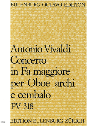 Concerto for oboe in F major PV 318