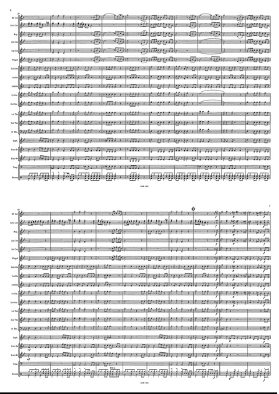 Bar-Rock Bar-Rock Brass Band scores gallery preview page 4