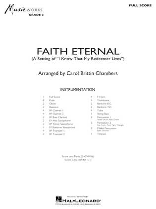 Book cover for Faith Eternal - Full Score