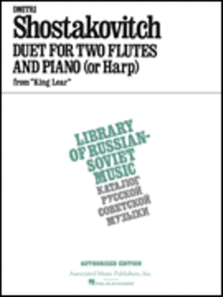 Duet (from King Lear) Flute Solo scores gallery preview page 1