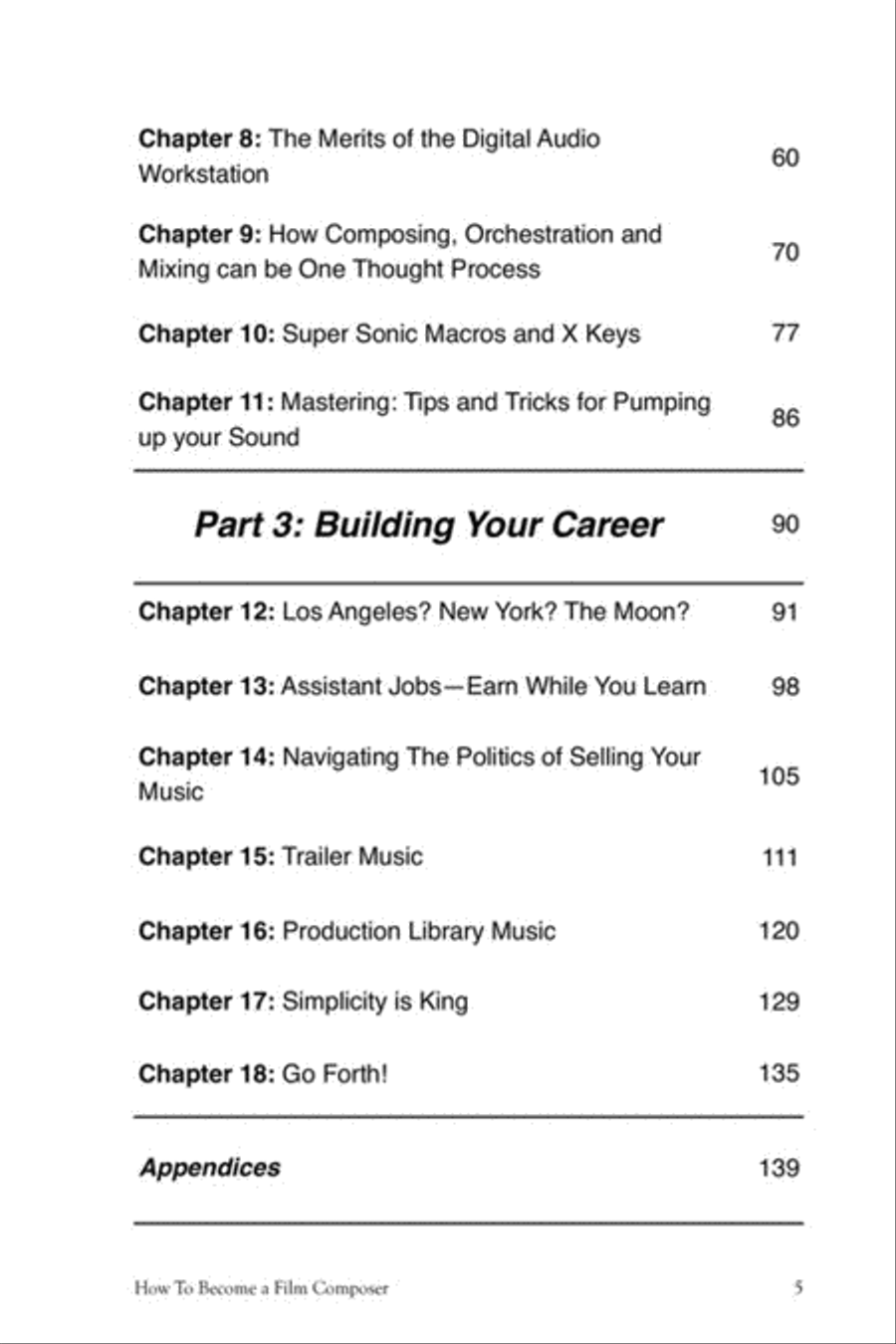 How to Become a Film Composer Collection / Songbook scores gallery preview page 3