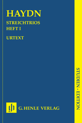 Book cover for String Trios – Volume 1