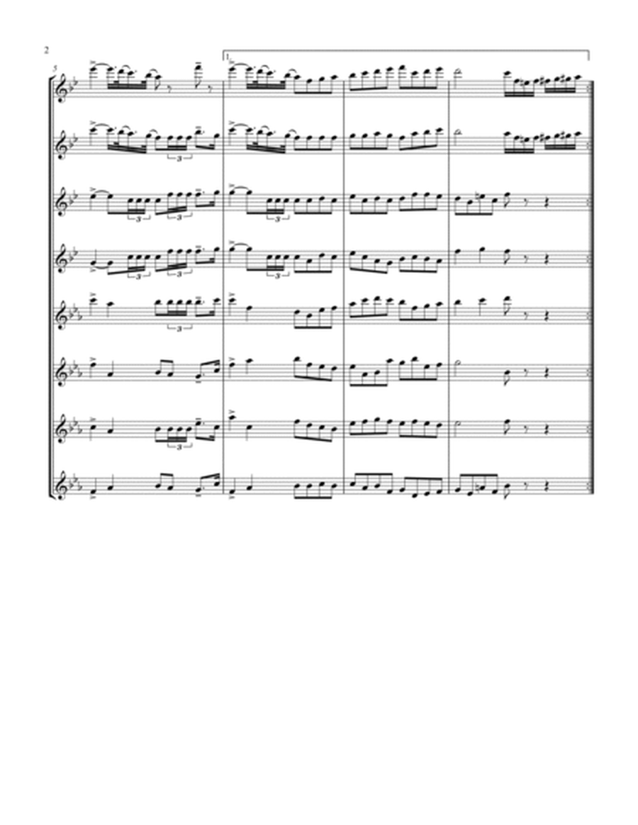 Coronation March (Db) (Saxophone Octet - 4 Alto, 4 Tenor)