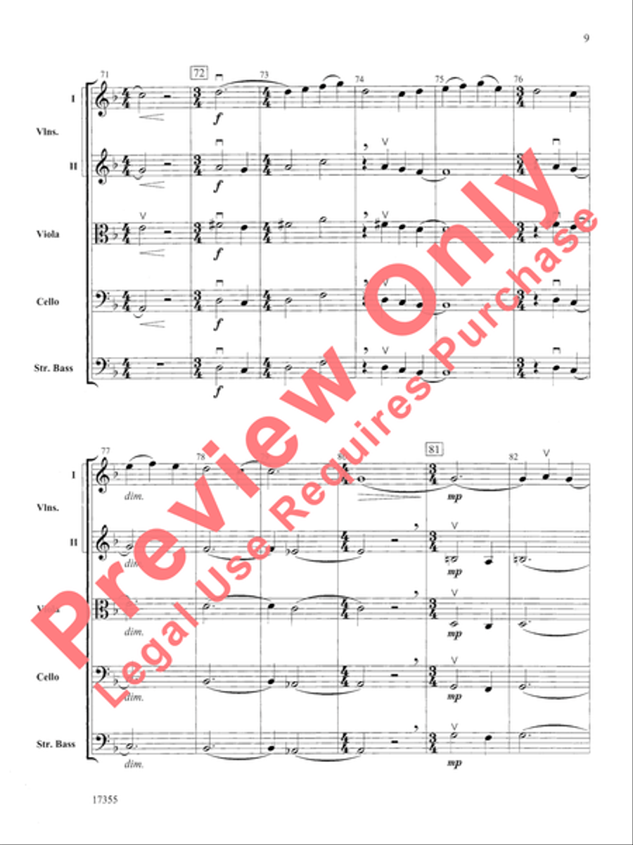 Mantras Mantras String Orchestra scores gallery preview page 10