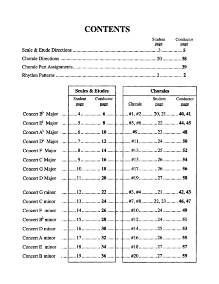 Directional Warm-Ups for Band (concert band method book) - FULL CONDUCTOR SCORE by Brian Harris Concert Band - Digital Sheet Music