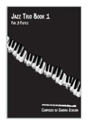 Book cover for Jazz Trios book 1 Flute