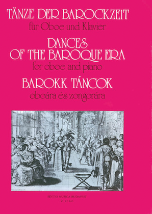 Book cover for Dances of the Baroque Era