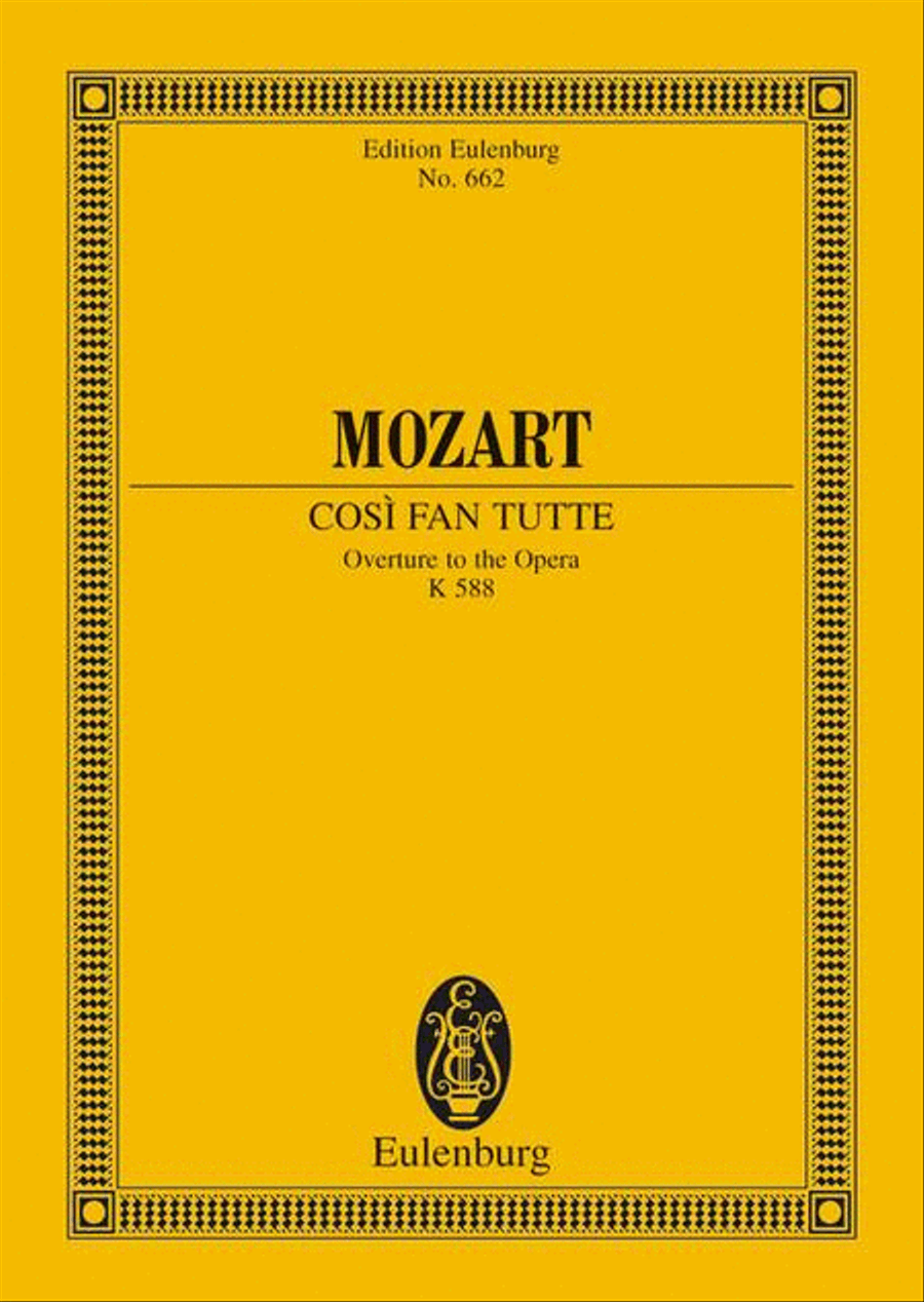 Cosi fan Tutte, K. 588