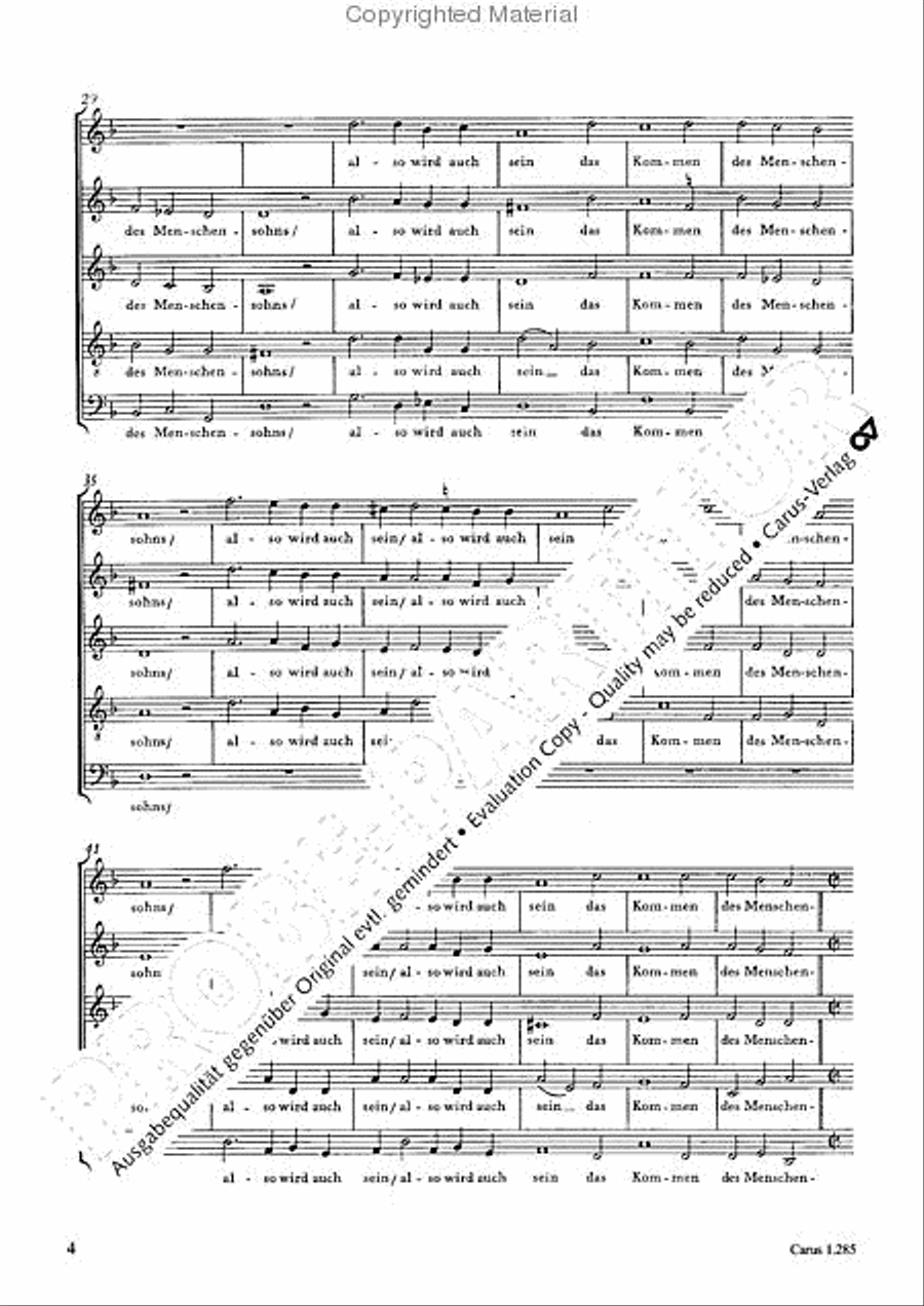 Gleichwie der Blitz SSATB scores gallery preview page 5