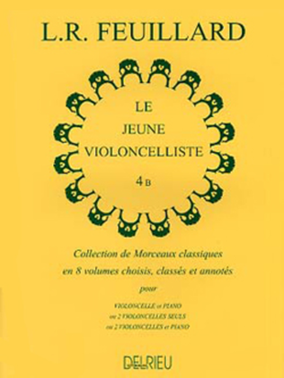 Book cover for Le jeune violoncelliste - Volume 4B