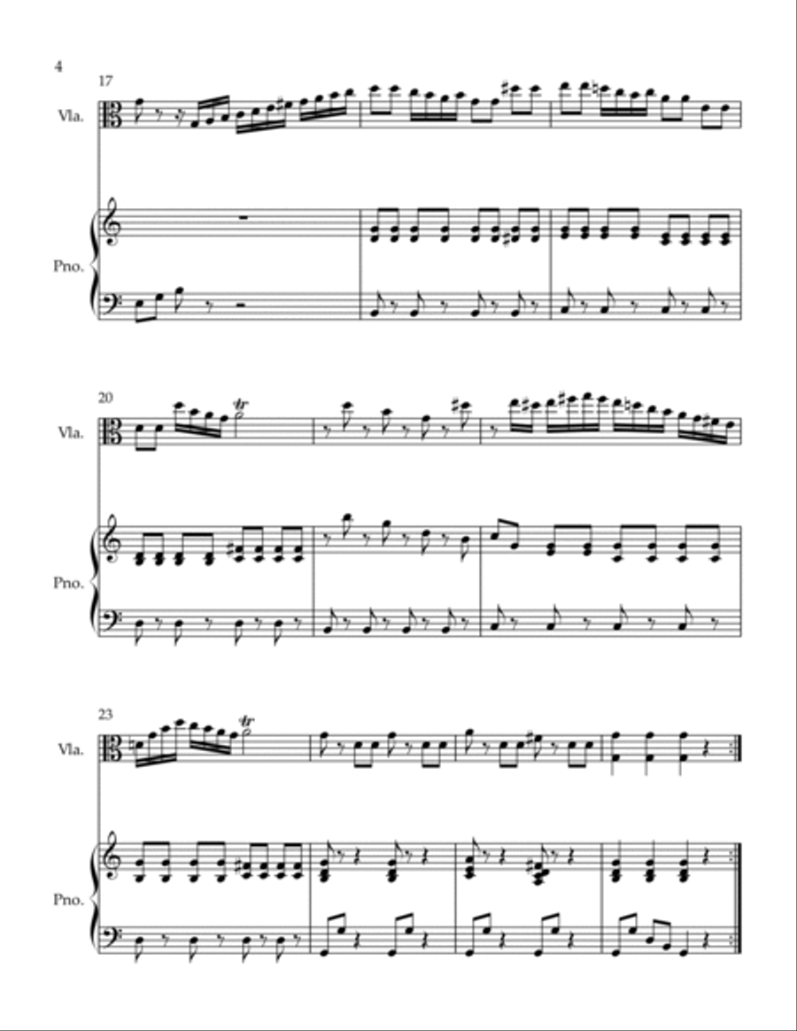 Spiritoso Viola scores gallery preview page 4