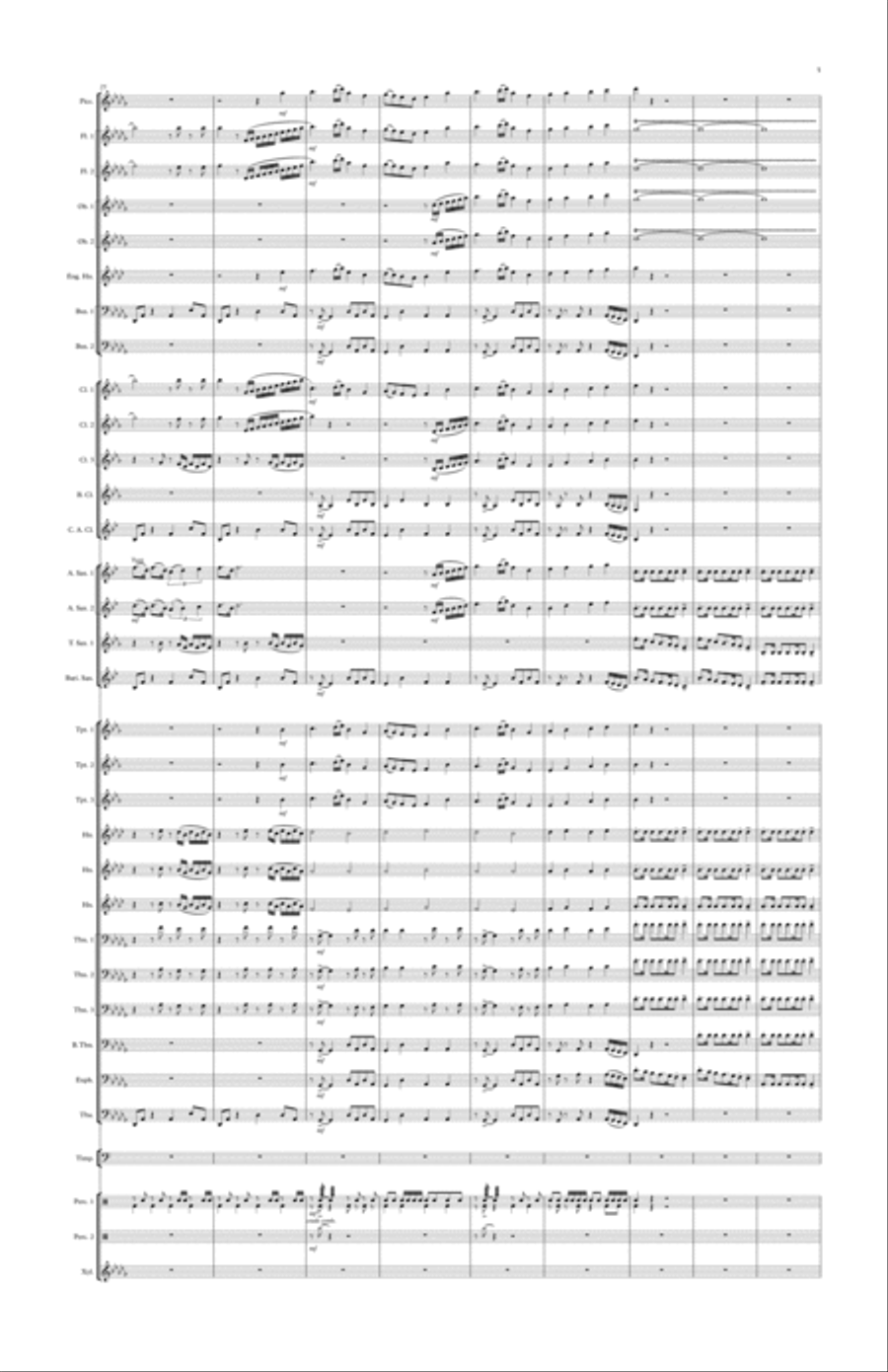 Glencrest Concert Band scores gallery preview page 5