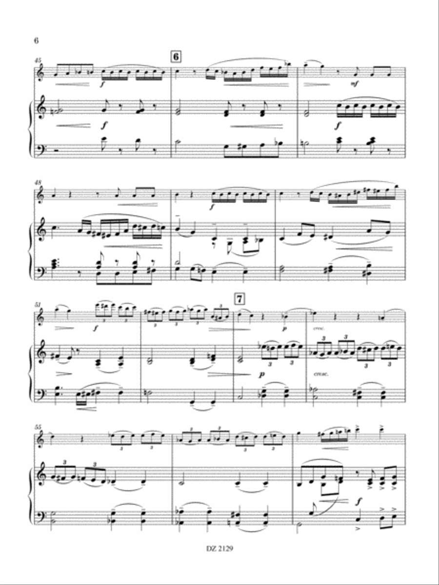 4 Bagatelles 4 Bagatelles Piano Accompaniment scores gallery preview page 6