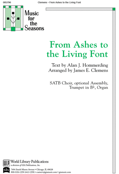 From Ashes to the Living Font image number null