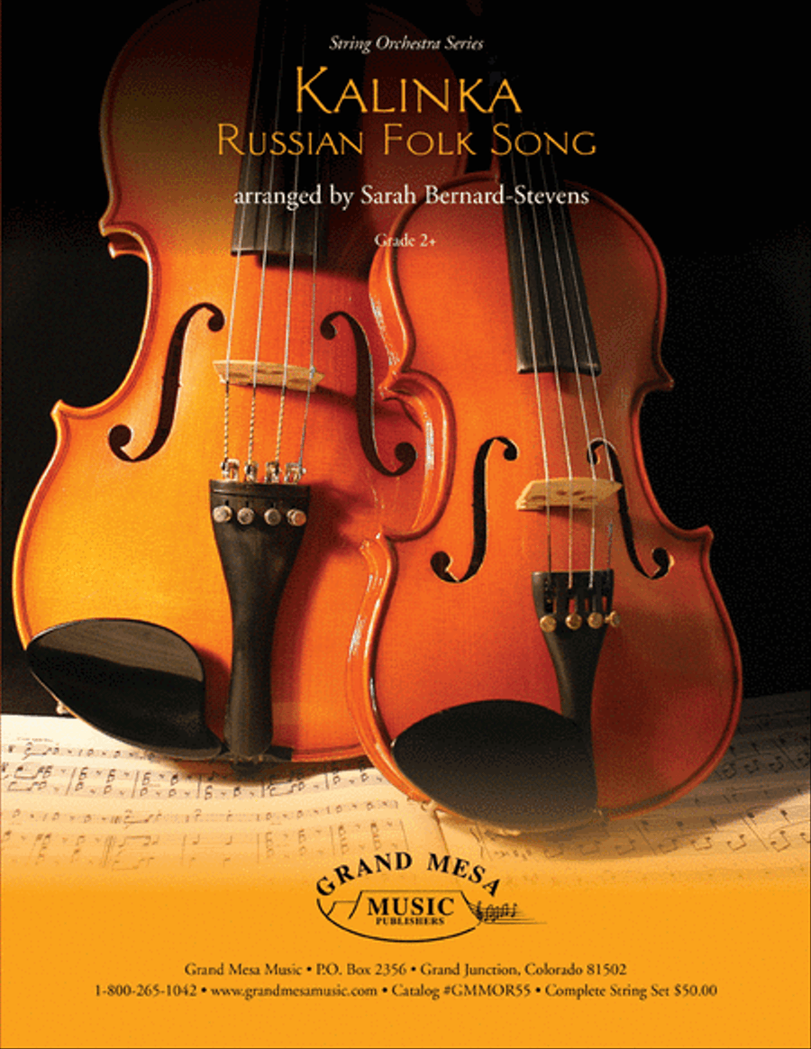 Kalinka - Russian Folk Song String Orchestra scores gallery preview page 1