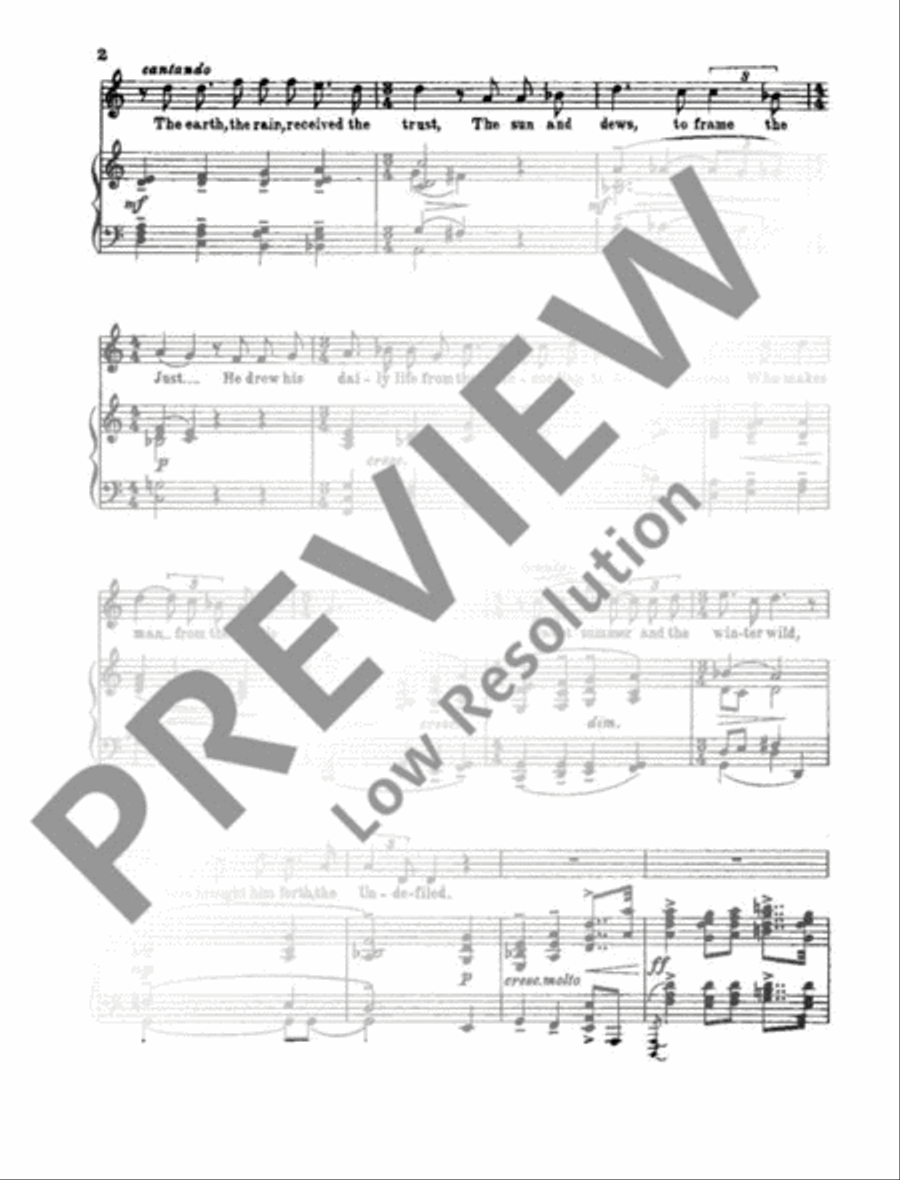 Songs Sacred and profane High Voice scores gallery preview page 5