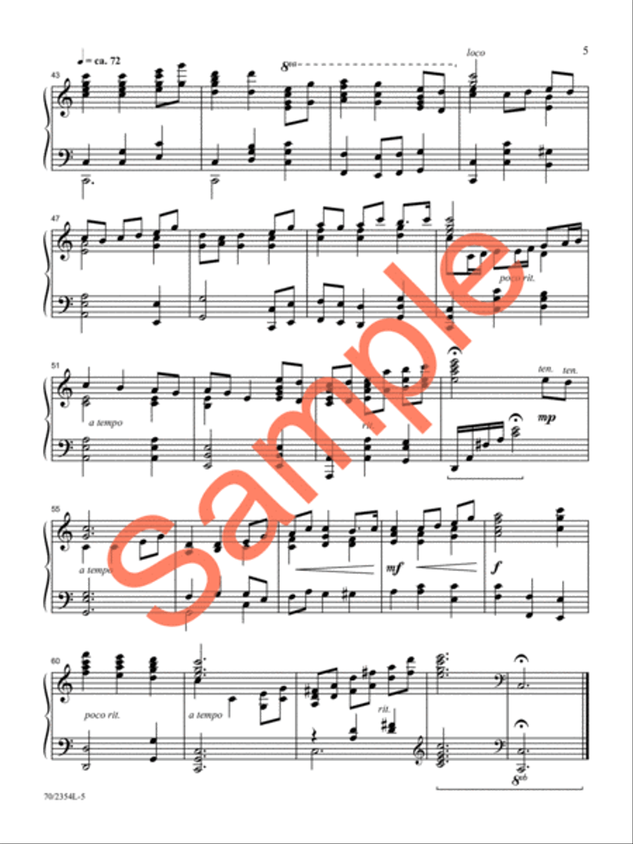 In Joyful Song Piano Solo scores gallery preview page 5