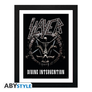 Slayer – Divine Intervention Framed Print