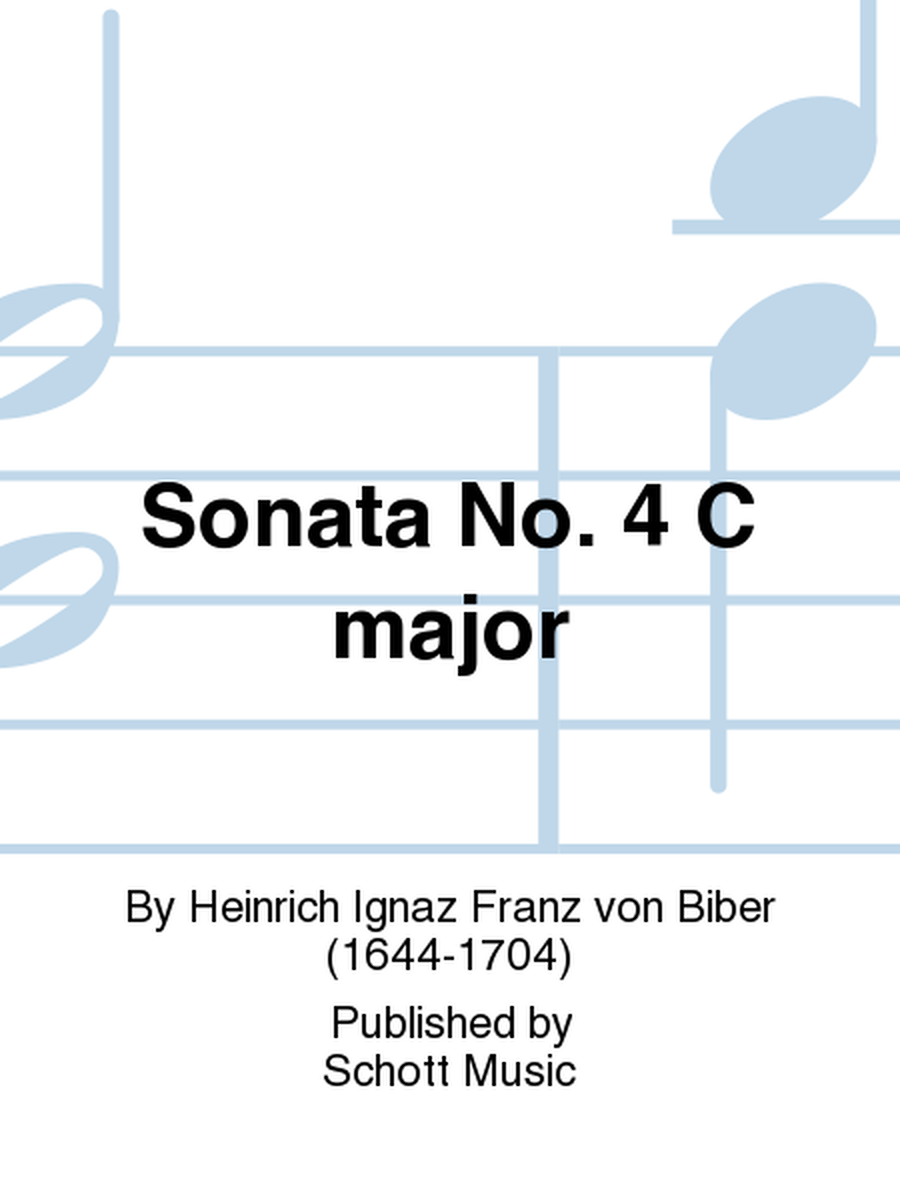 Sonata No. 4 C major