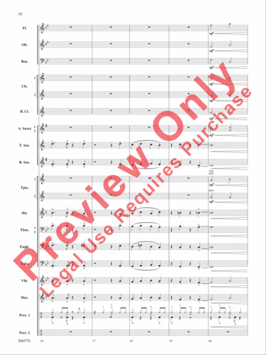 You Better Sleigh! You Better Sleigh! Concert Band scores gallery preview page 11