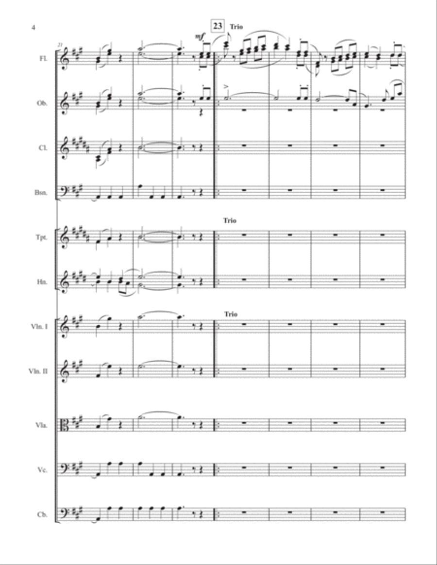 TRANSFORMATION SYMPHONY Movement III- PERSEVERANCE Chamber Orchestra scores gallery preview page 6
