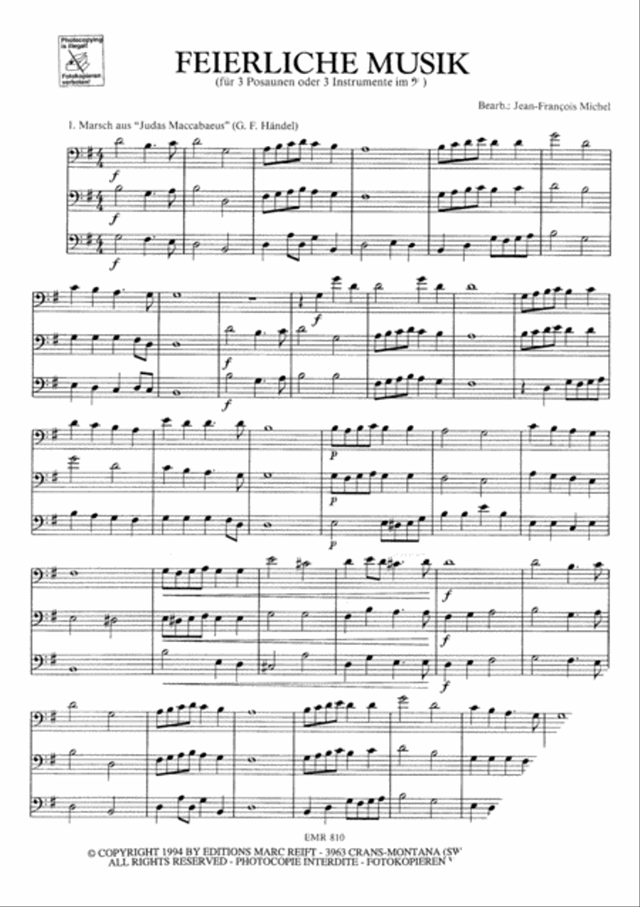 Feierliche Musik