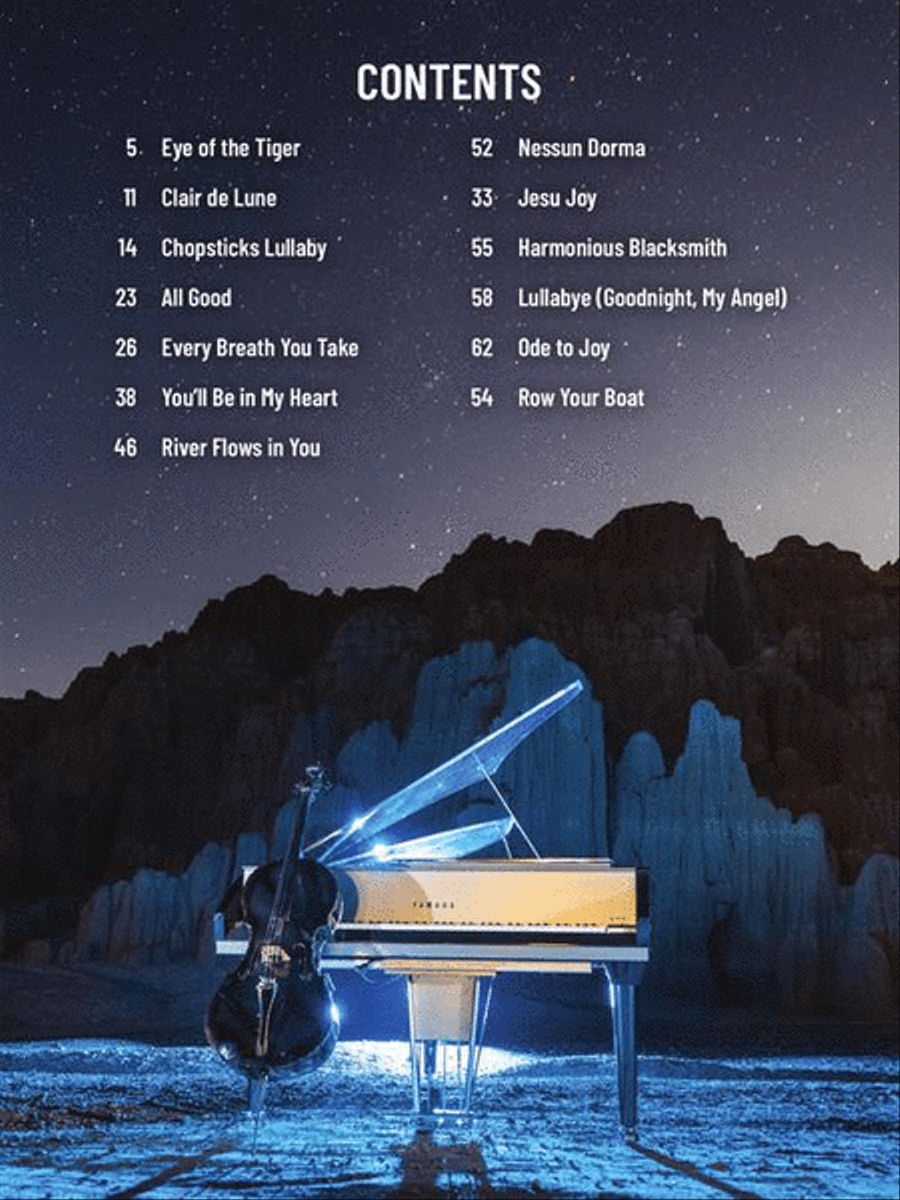 The Piano Guys – Lullaby Cello scores gallery preview page 3