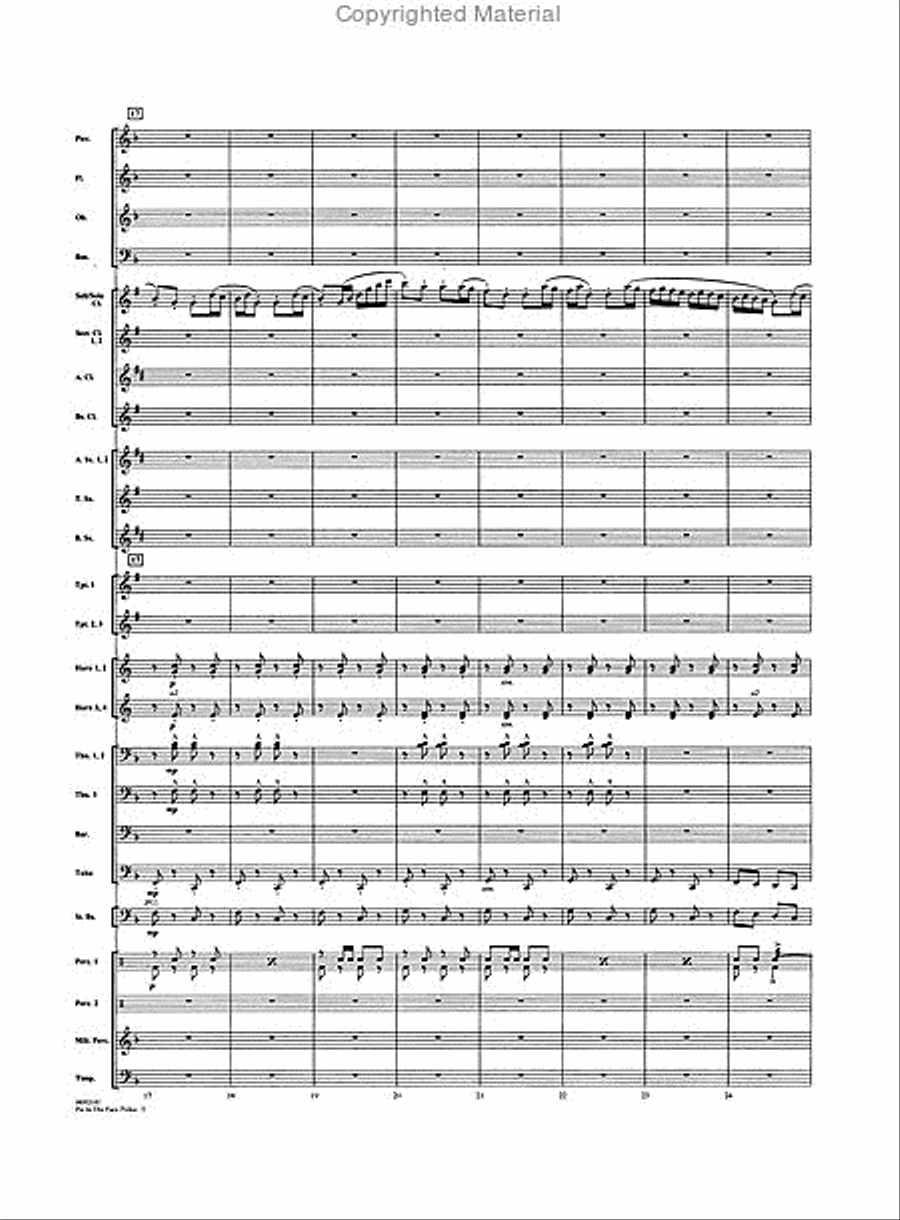 <br>Sheet music extract