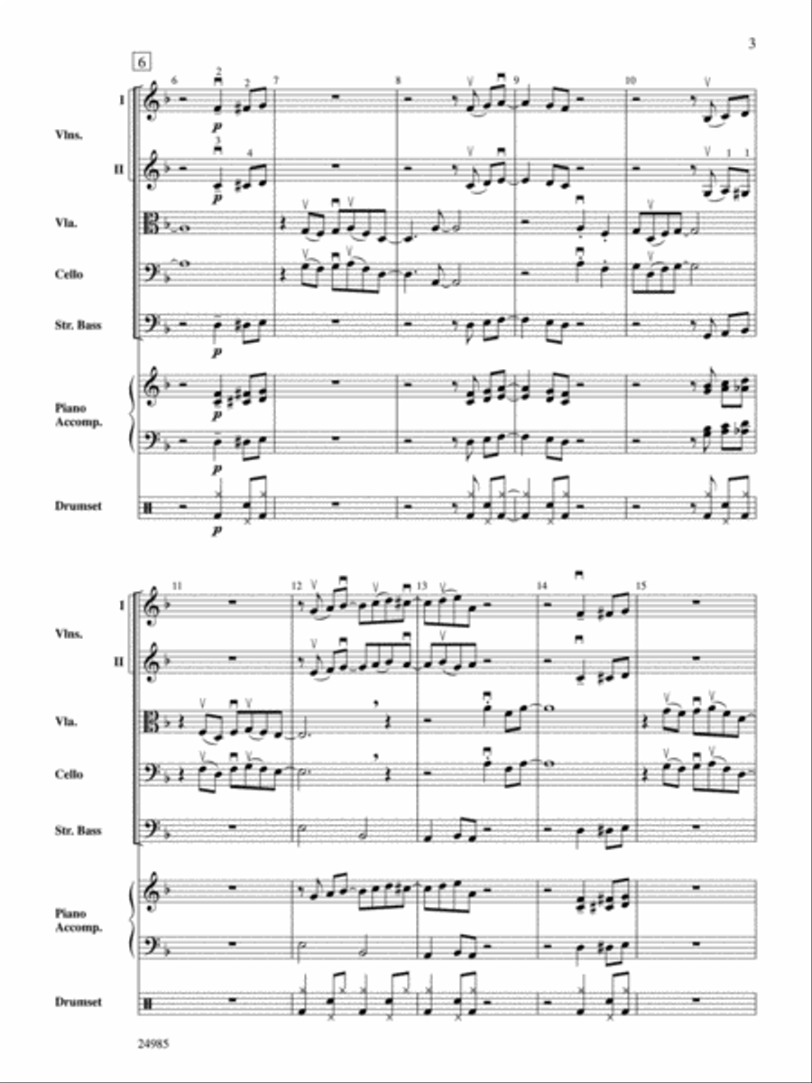 Summertime String Orchestra scores gallery preview page 3