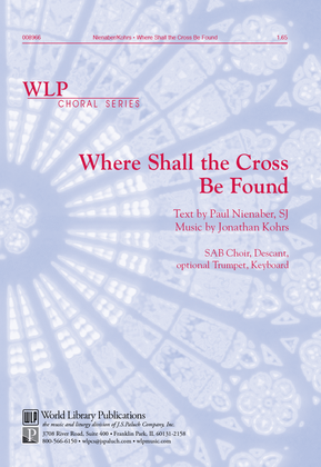 Book cover for Where Shall the Cross Be Found