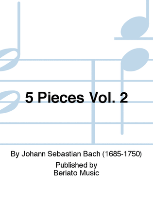 Book cover for 5 Pieces Vol. 2