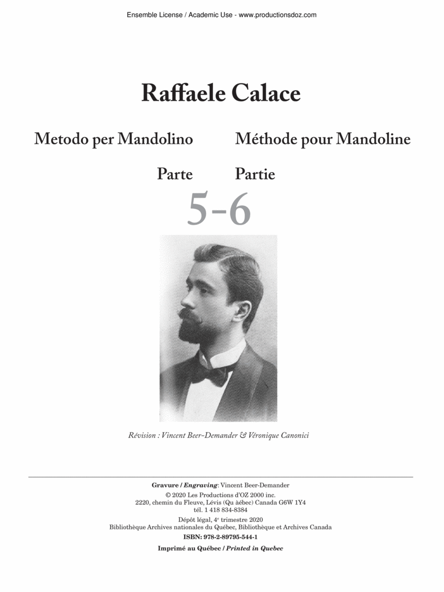 Méthode pour mandoline, partie 5-6 Mandolin scores gallery preview page 1
