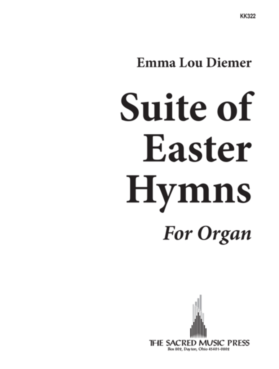 Suite Of Easter Hymns For Organ Organ Solo scores gallery preview page 1