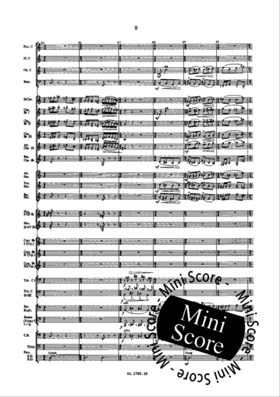 Windmusic Opus 123 Windmusic Opus 123 Concert Band scores gallery preview page 15