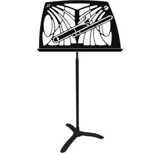 Book cover for Noteworthy Trombone Music Stand