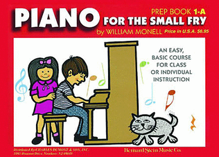 Book cover for Piano For The Small Fry Prep Book 1A
