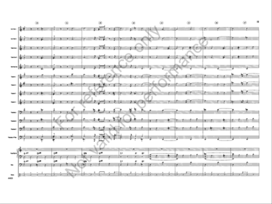 Speed Trap Speed Trap Jazz Ensemble scores gallery preview page 18