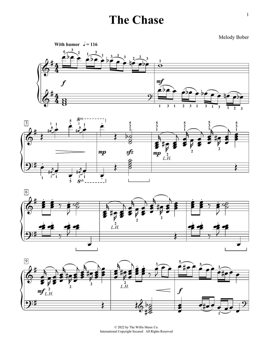 The Chase Piano Method scores gallery preview page 1