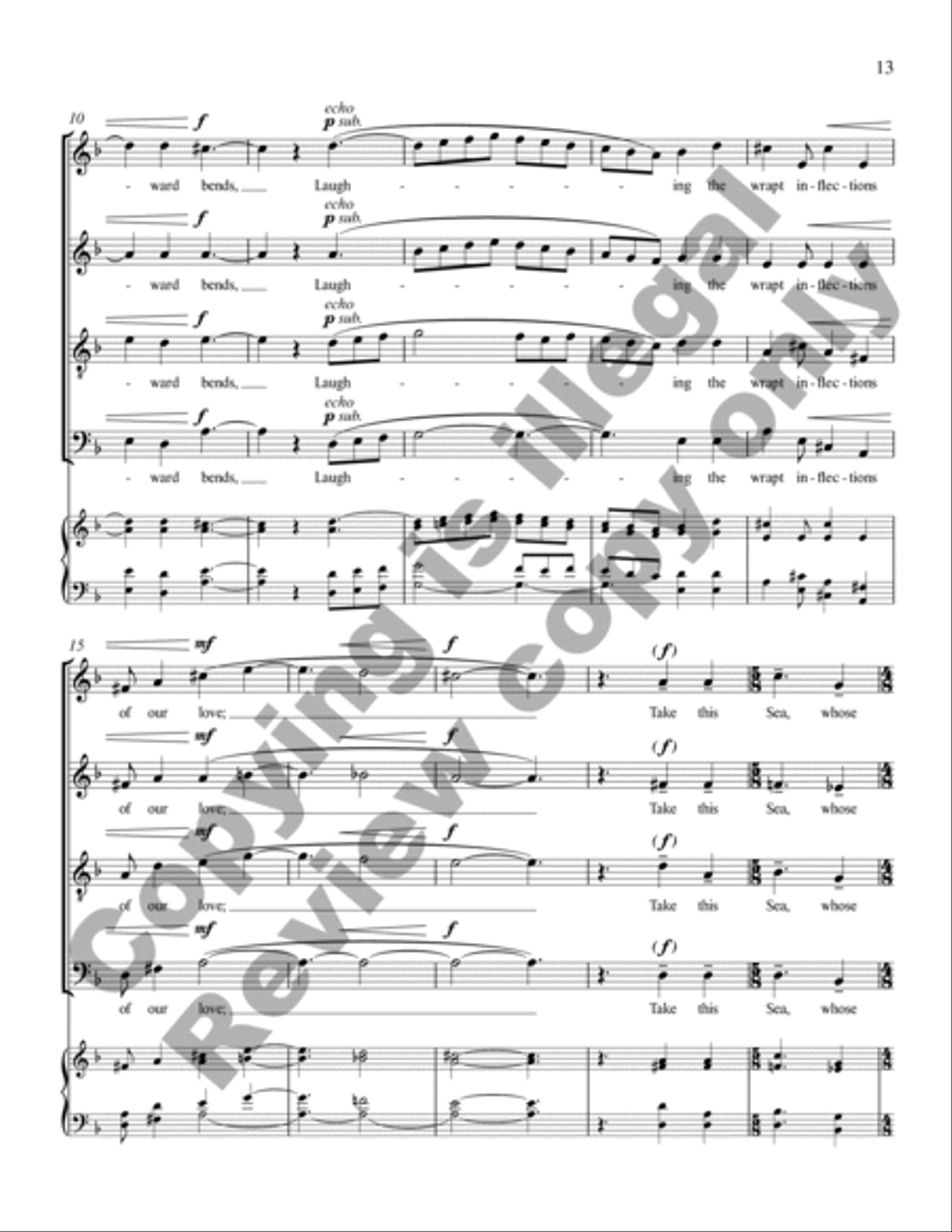 Voyages Voyages 4-Part scores gallery preview page 11