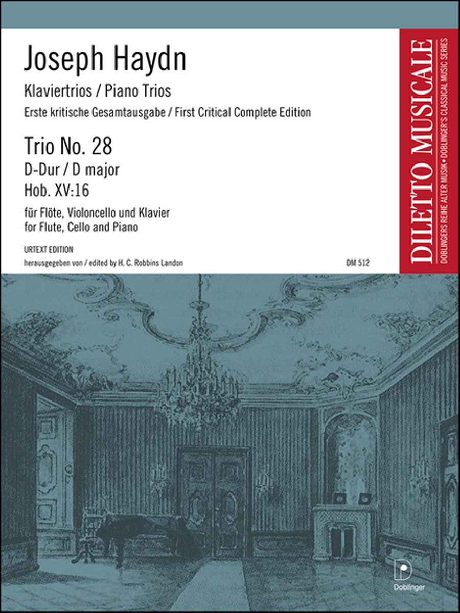Klaviertrio Nr. 28 D-Dur Klaviertrio Nr. 28 D-Dur Piano Trio scores gallery preview page 1