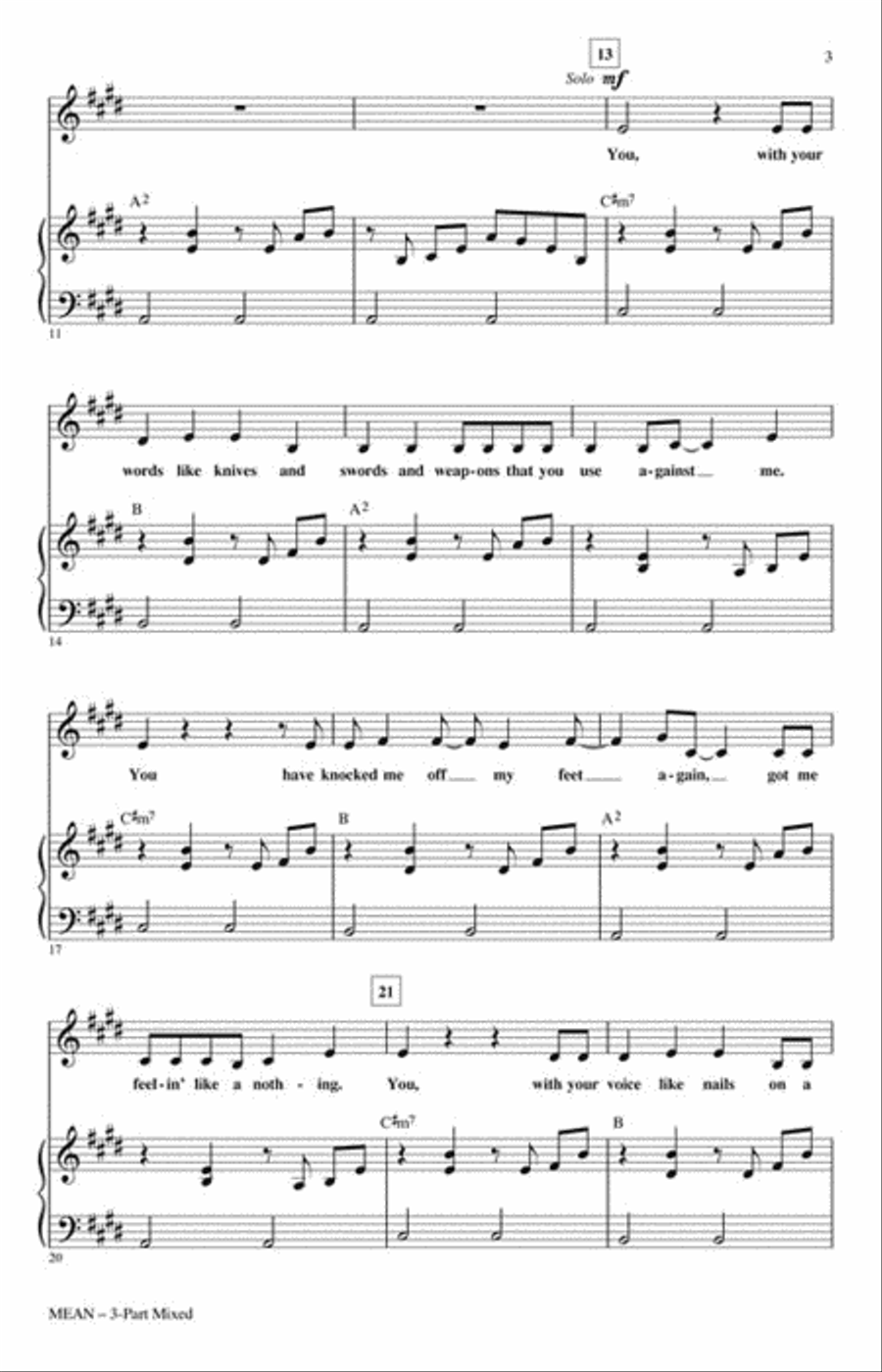 Mean 3-Part scores gallery preview page 3