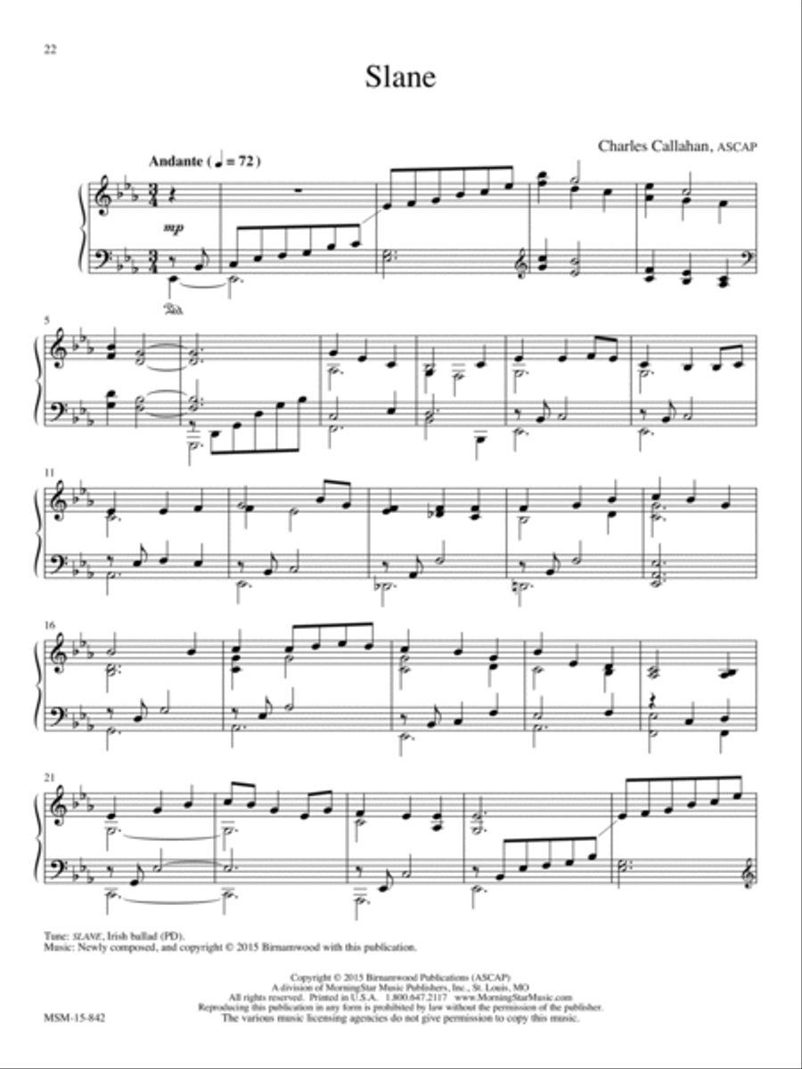 Celtic Collection: 12 Piano Meditations on Celtic Melodies Piano Solo scores gallery preview page 11