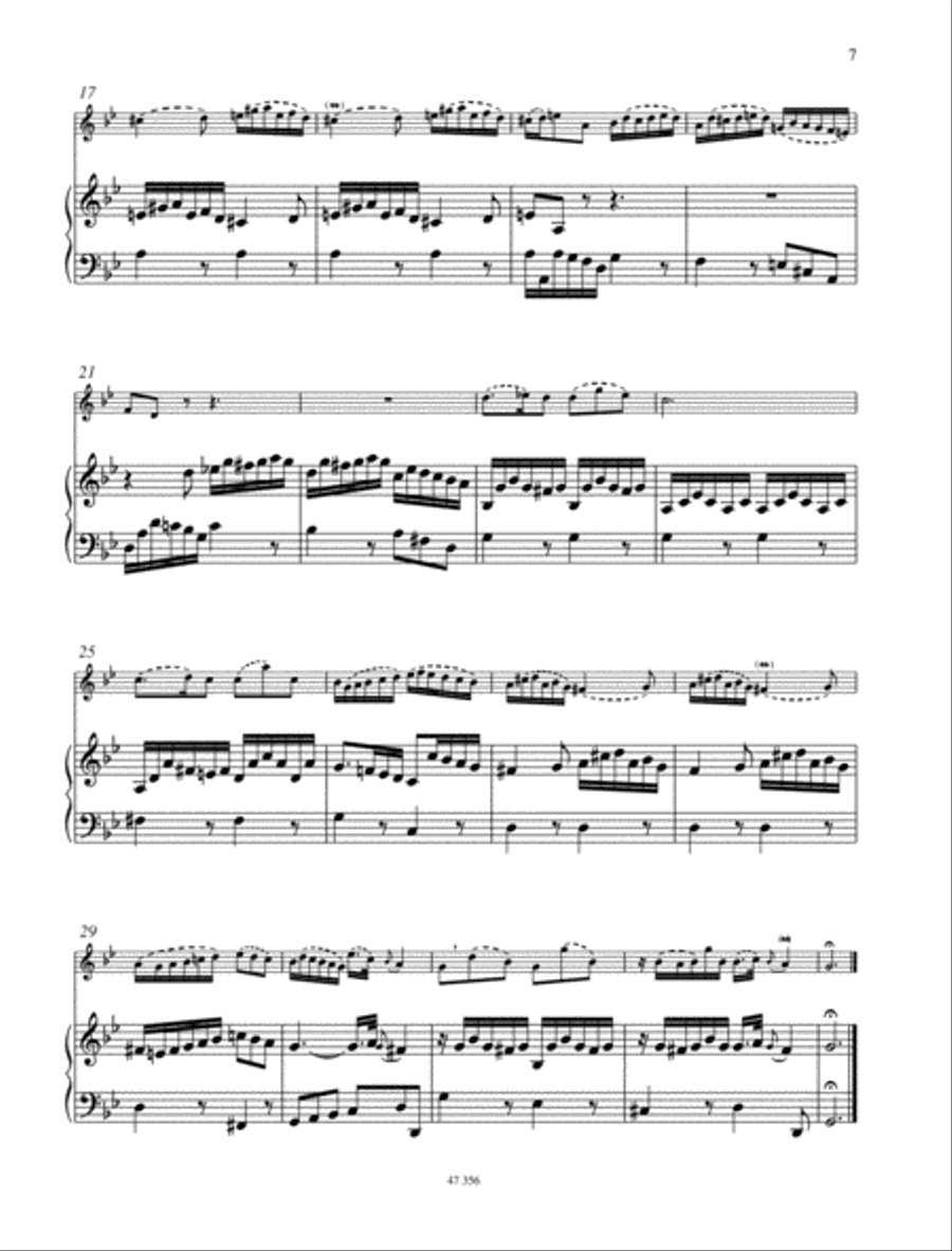 Siciliano Flute Solo scores gallery preview page 2