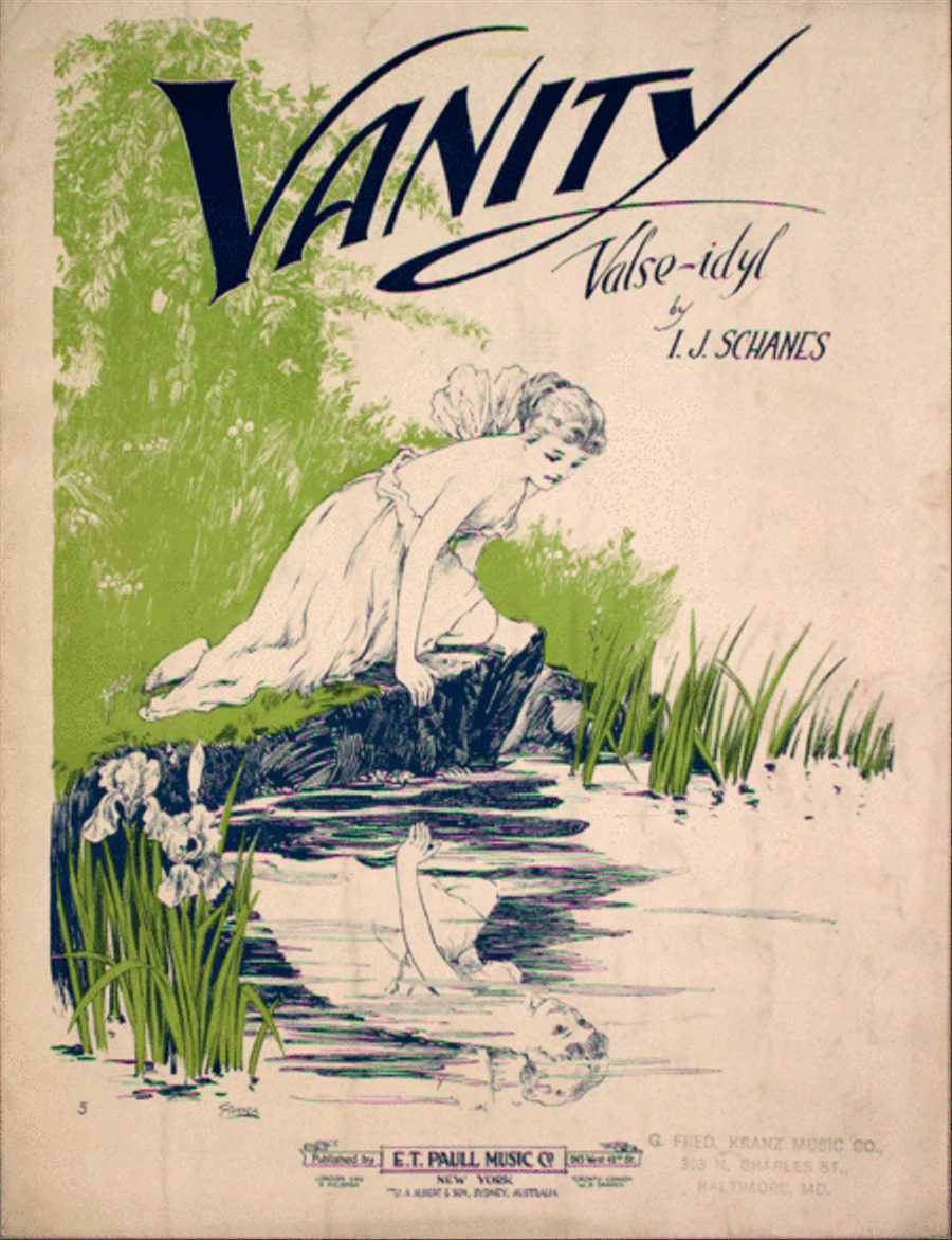 Vanity. Valse-idyl Piano Solo scores gallery preview page 1