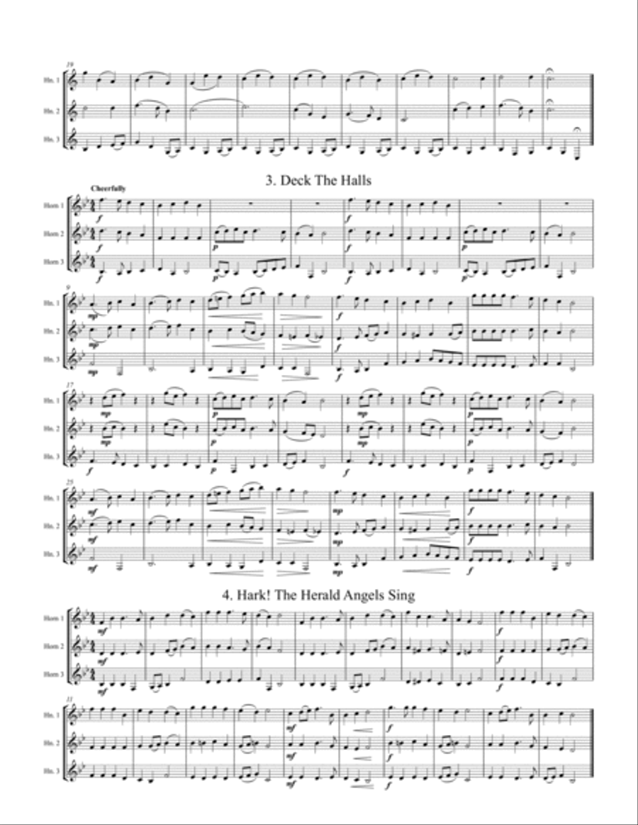 Christmas Trios, Vol. 1 Christmas Trios, Vol. 1 Woodwind Trio scores gallery preview page 3