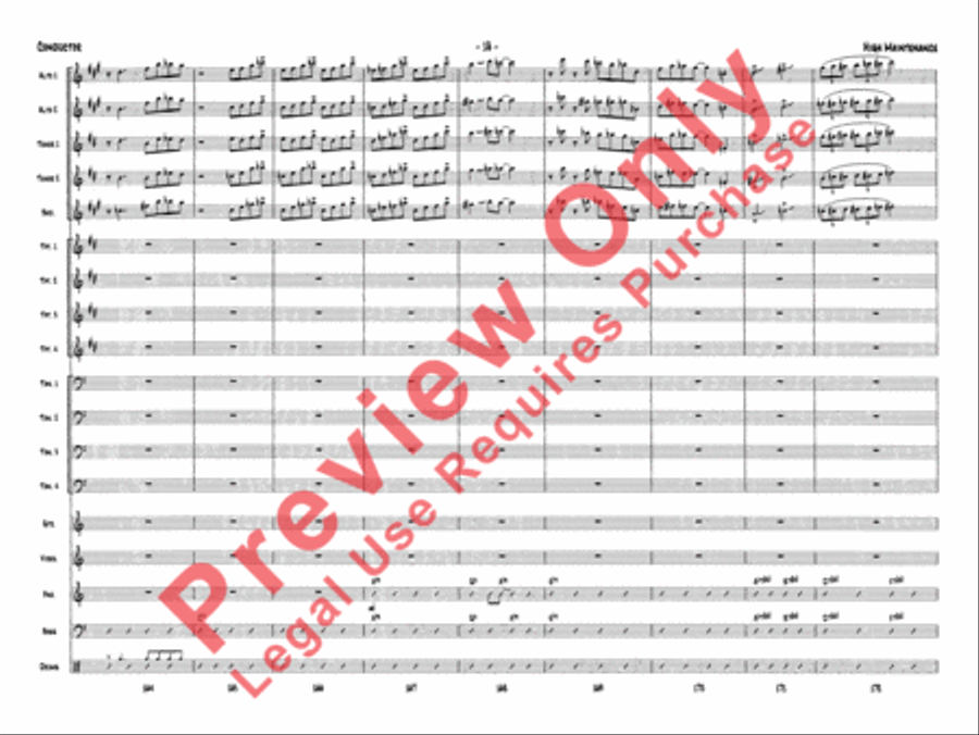 High Maintenance High Maintenance Jazz Ensemble scores gallery preview page 21