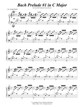 Bach Prelude #1 in C Major